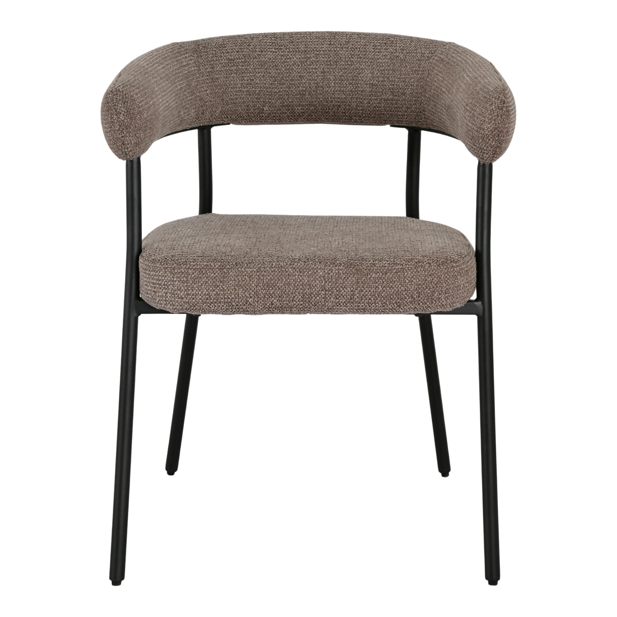 Trivio Dining Chair – Brown - Bellavé Studio