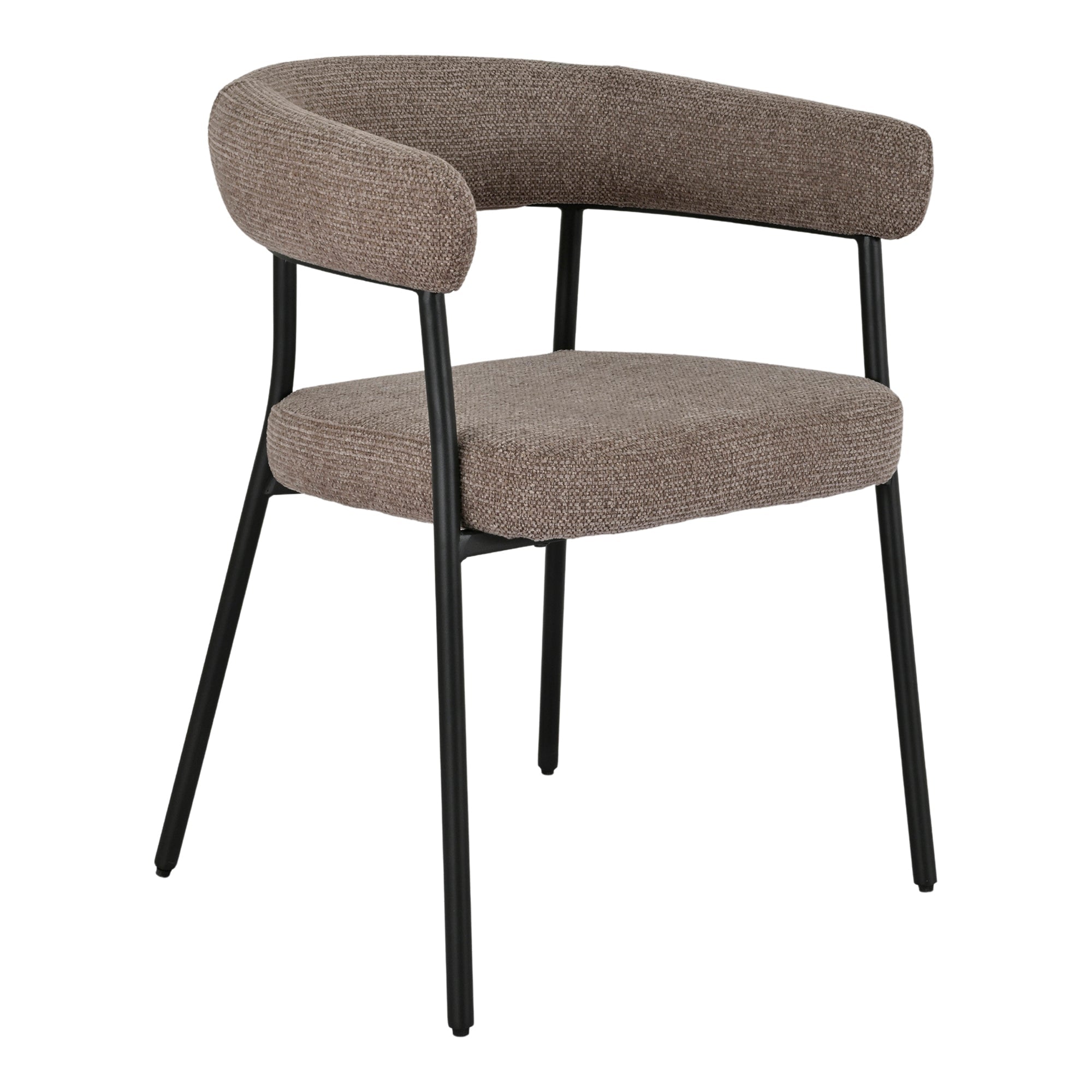 Trivio Dining Chair – Brown - Bellavé Studio