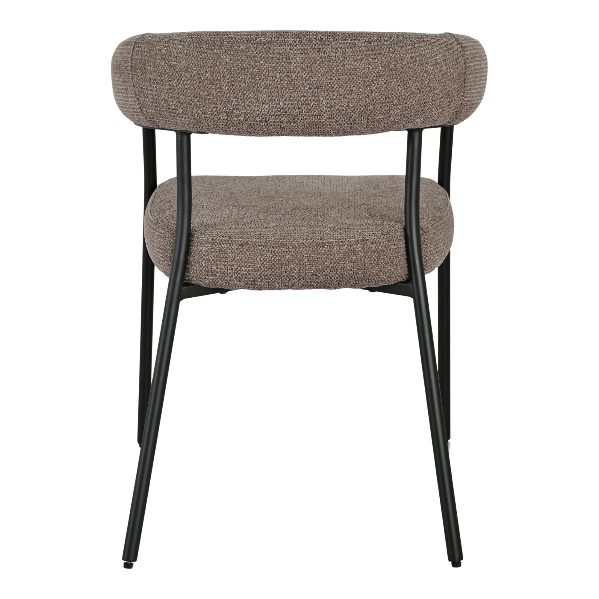 Trivio Dining Chair – Brown - Bellavé Studio