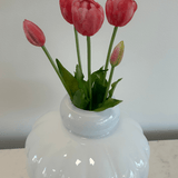 Tulips Dark Pink Bouquet 5 pcs - Bellavé Studio