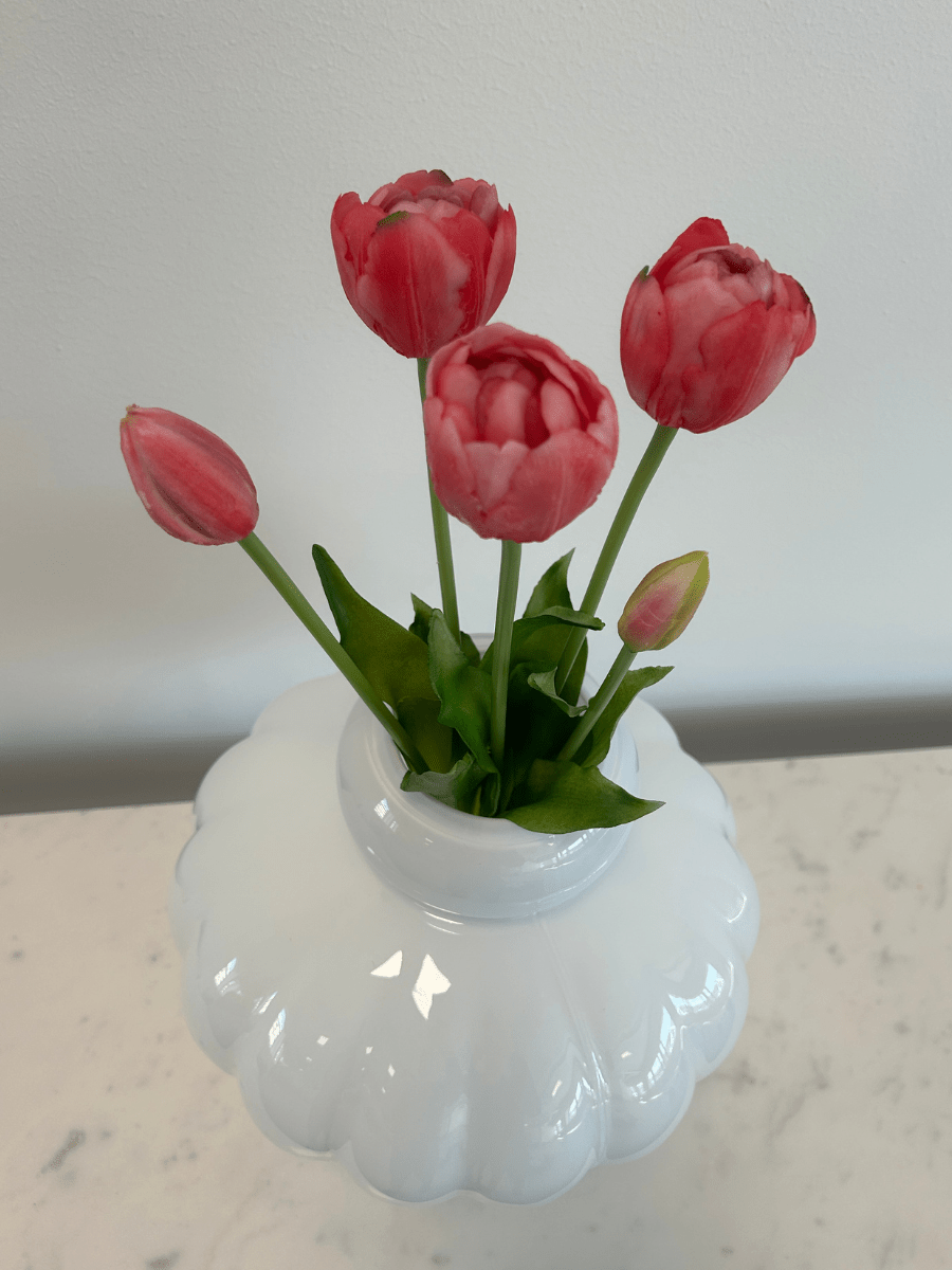 Tulips Dark Pink Bouquet 5 pcs - Bellavé Studio