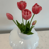 Tulips Dark Pink Bouquet 5 pcs - Bellavé Studio