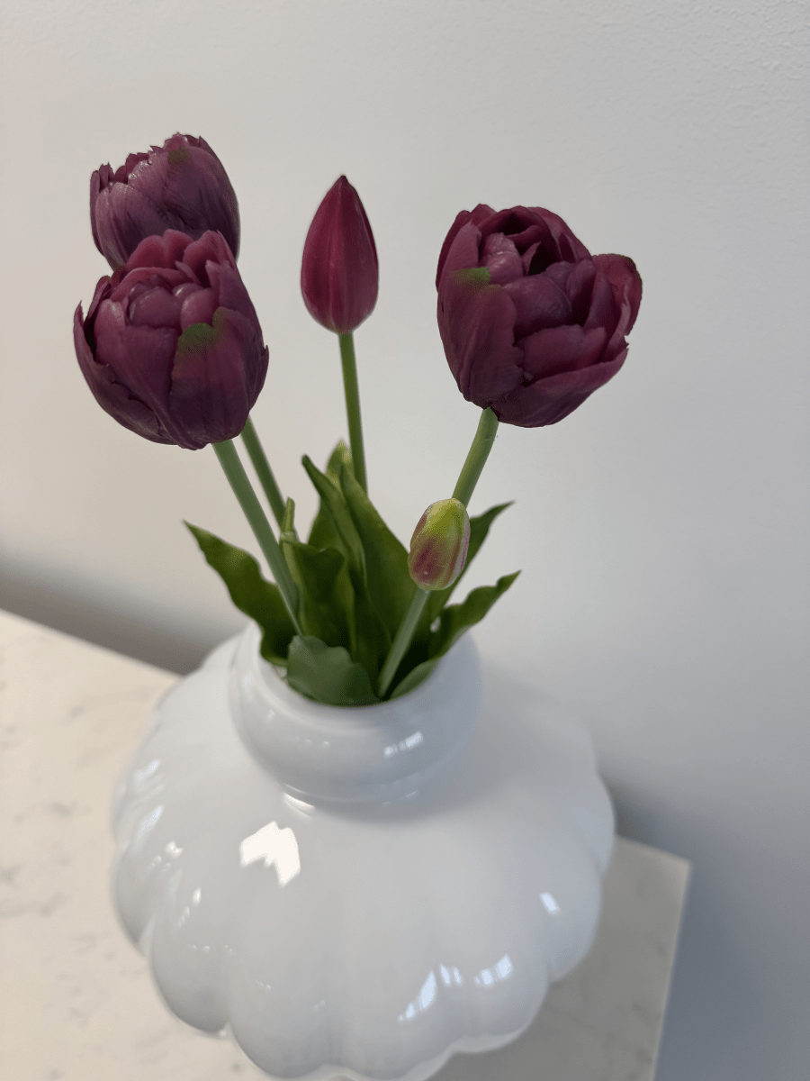 Tulips Purple Bouquet 5 pcs - Bellavé Studio
