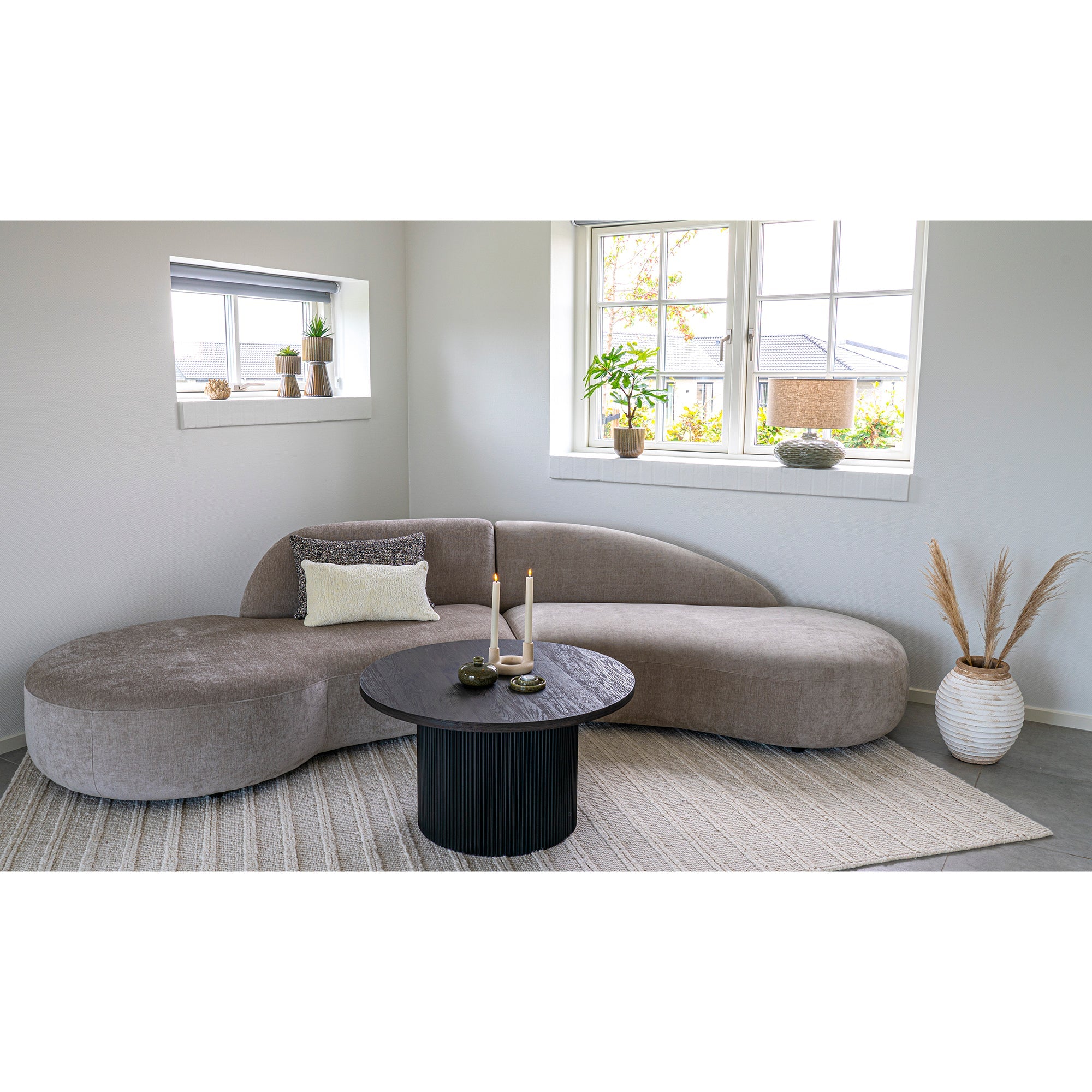 Venice Sofa, Organiske Former (Natural) - Bellavé Studio