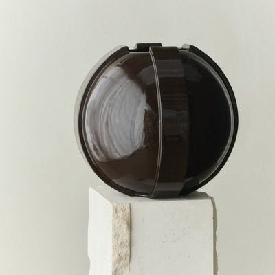 Vinci Vase 01 29cm Dark Brown - Bellavé Studio
