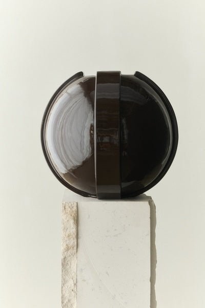 Vinci Vase 01 29cm Dark Brown - Bellavé Studio