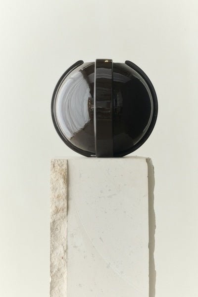 Vinci Vase 01 29cm Dark Brown - Bellavé Studio