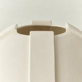 Vinci Vase 01 29cm Raw White - Bellavé Studio