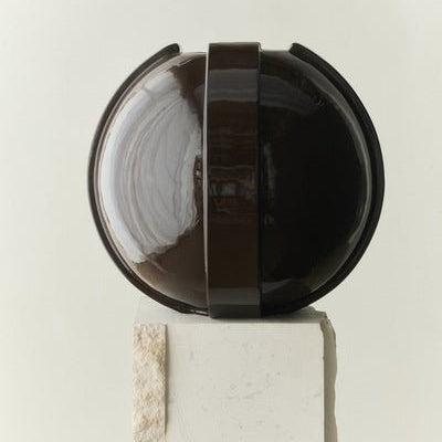 Vinci Vase 02 39cm Dark Brown - Bellavé Studio