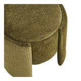Waldorf Pouf – Green Chenille - Bellavé Studio