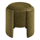 Waldorf Pouf – Green Chenille - Bellavé Studio