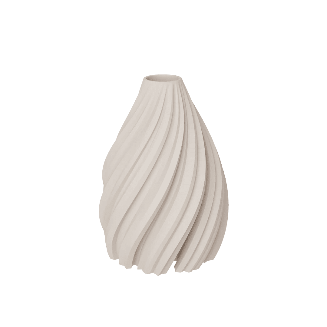 Wave Bud Vase Ivory - Bellavé Studio