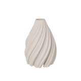 Wave Bud Vase Ivory - Bellavé Studio