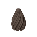 WAVE Bud Vase WOOD Walnut - Bellavé Studio