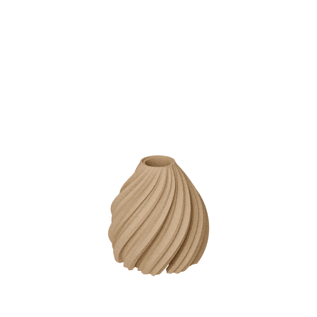 WAVE LED - Lysestake WOOD Light Oak Small - Bellavé Studio