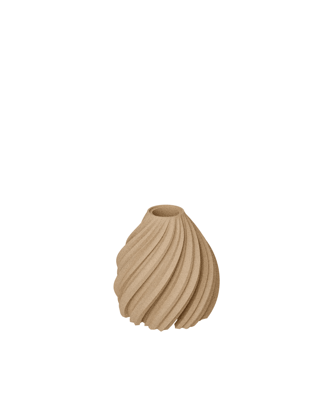 WAVE LED - Lysestake WOOD Light Oak Small - Bellavé Studio
