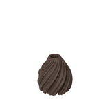 WAVE LED - Lysestake WOOD Walnut Small - Bellavé Studio