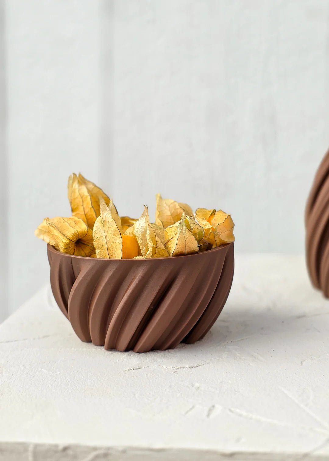 WAVE Skål WOOD Walnut Small - Bellavé Studio
