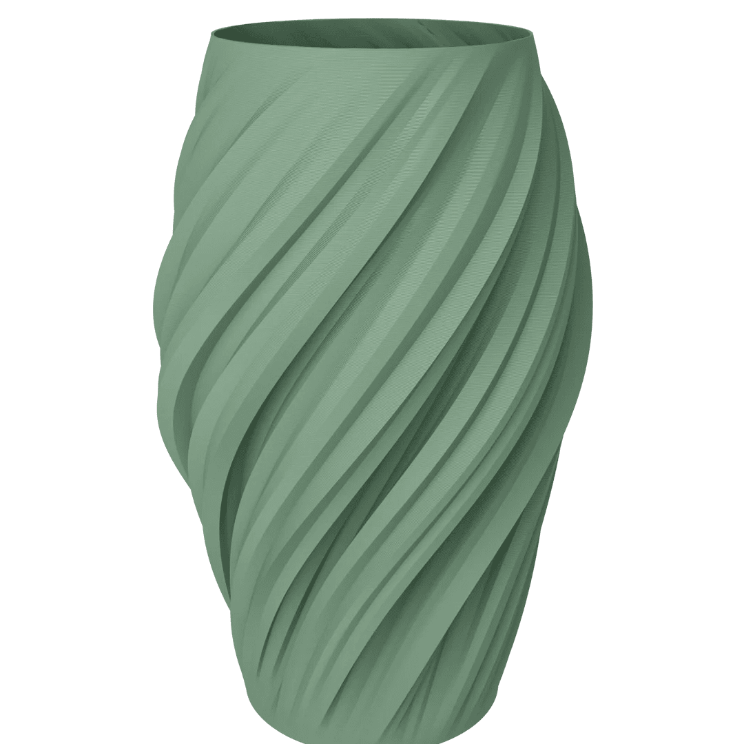 WAVE Vase WP Eucalyptus Large - Bellavé Studio