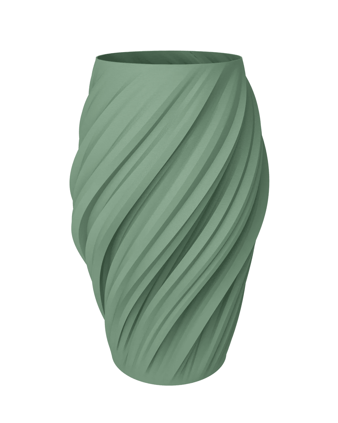 WAVE Vase WP Eucalyptus Medium - Bellavé Studio