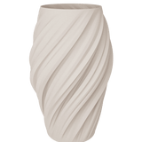 WAVE Vase WP Ivory Medium - Bellavé Studio