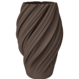 WAVE Vase WP WOOD Walnut Medium - Bellavé Studio